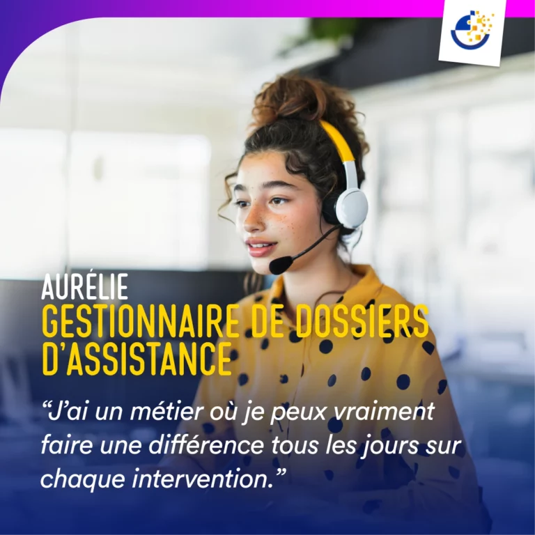 Promotion des métiers - Observatoire des métiers de l'assistance - Post réseaux sociaux - Métier 2
