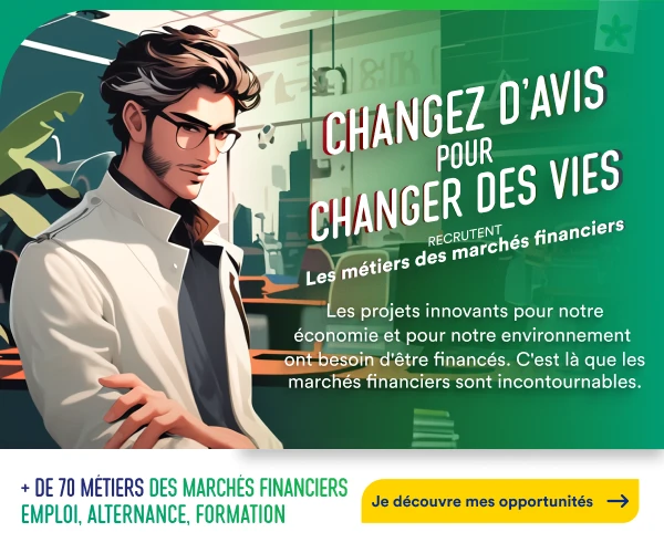 Promotion des métiers - Métiers de la finance - Post Facebook 1